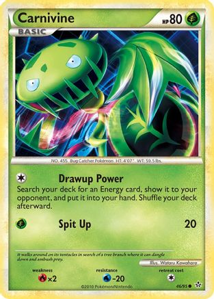 Carnivine (46/95) [HeartGold & SoulSilver: Unleashed] - Trinity Hobby