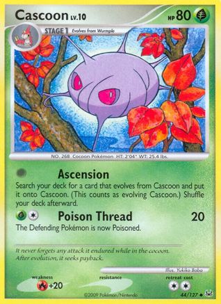 Cascoon (44/127) [Platinum: Base Set] - Trinity Hobby