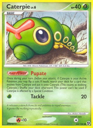 Caterpie (63/106) [Diamond & Pearl: Great Encounters] - Trinity Hobby