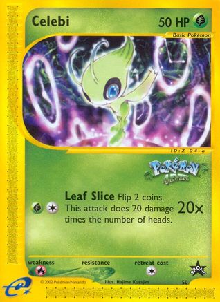 Celebi (50) [Wizards of the Coast: Black Star Promos] - Trinity Hobby