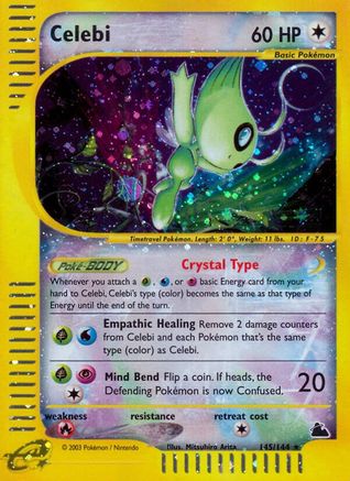 Celebi (145/144) [Skyridge] - Trinity Hobby