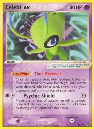 Celebi ex (17/17) [POP Series 2] - Trinity Hobby