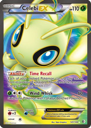 Celebi EX (141/149) [Black & White: Boundaries Crossed] - Trinity Hobby