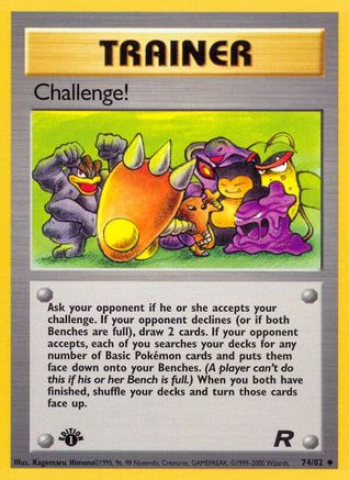 Challenge! (74/82) [Team Rocket Unlimited] - Trinity Hobby