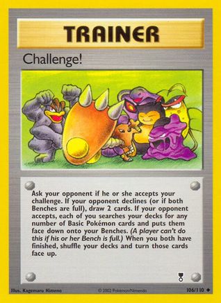 Challenge! (106/110) [Legendary Collection] - Trinity Hobby