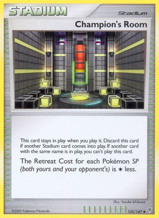 Champion's Room (135/147) [Platinum: Supreme Victors] - Trinity Hobby