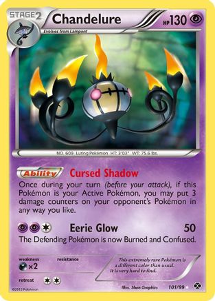 Chandelure (101/99) [Black & White: Next Destinies] - Trinity Hobby