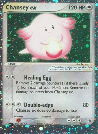 Chansey ex (96/109) [EX: Ruby & Sapphire] - Trinity Hobby