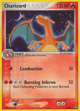 Charizard (6/108) (Stamped) [EX: Power Keepers] - Trinity Hobby