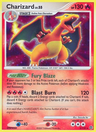 Charizard (3/132) [Diamond & Pearl: Secret Wonders] - Trinity Hobby