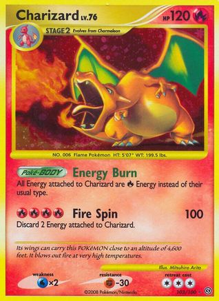 Charizard (103/100) [Diamond & Pearl: Stormfront] - Trinity Hobby
