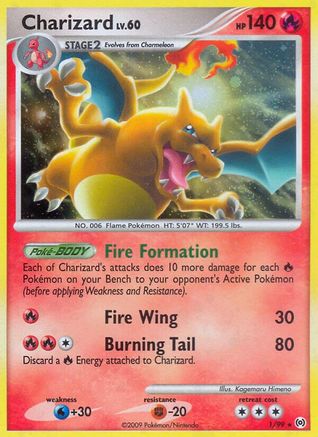 Charizard (1/99) [Platinum: Arceus] - Trinity Hobby