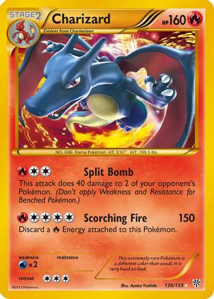 Charizard (136/135) [Black & White: Plasma Storm] - Trinity Hobby