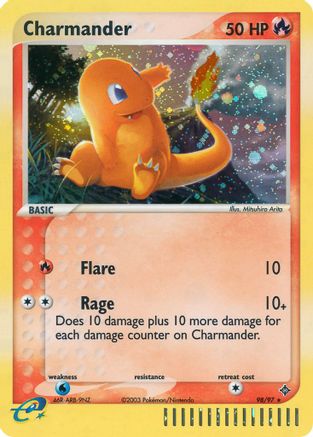 Charmander (98/97) [EX: Dragon] - Trinity Hobby