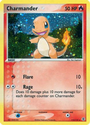 Charmander (113/112) [EX: FireRed & LeafGreen] - Trinity Hobby