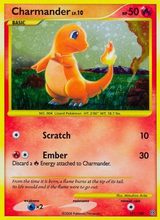 Charmander (101/100) [Diamond & Pearl: Stormfront] - Trinity Hobby