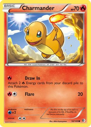 Charmander (18/149) [Black & White: Boundaries Crossed] - Trinity Hobby