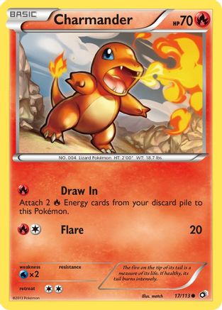 Charmander (17/113) [Black & White: Legendary Treasures] - Trinity Hobby