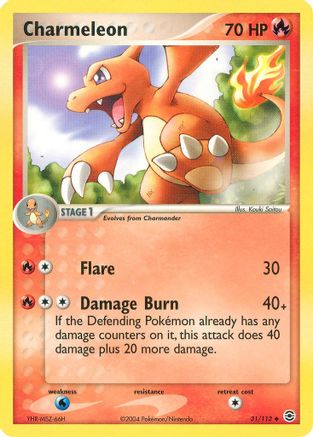 Charmeleon (31/112) [EX: FireRed & LeafGreen] - Trinity Hobby