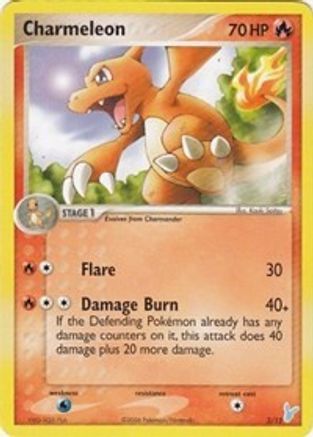 Charmeleon (3/12) [EX: Trainer Kit 2 - Minun] - Trinity Hobby