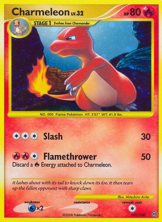 Charmeleon (102/100) [Diamond & Pearl: Stormfront] - Trinity Hobby