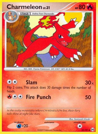 Charmeleon (35/99) [Platinum: Arceus] - Trinity Hobby