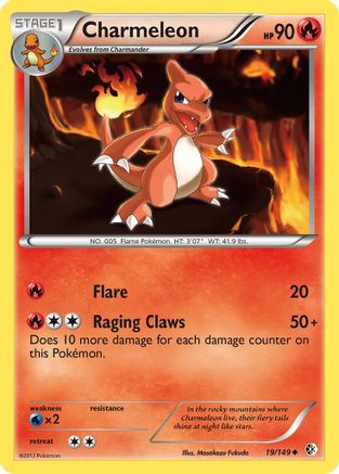 Charmeleon (19/149) [Black & White: Boundaries Crossed] - Trinity Hobby