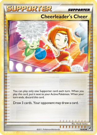 Cheerleader's Cheer (76/95) [HeartGold & SoulSilver: Call of Legends] - Trinity Hobby