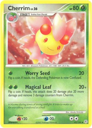 Cherrim (45/130) [Diamond & Pearl: Base Set] - Trinity Hobby