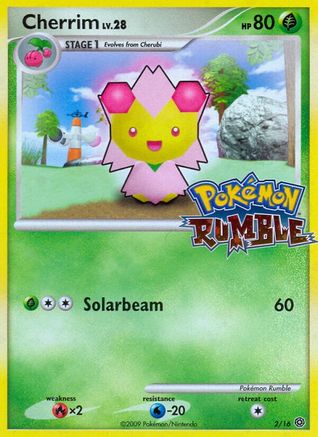 Cherrim (2/16) [Pokémon Rumble] - Trinity Hobby
