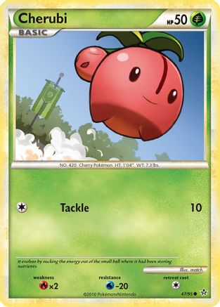 Cherubi (47/95) [HeartGold & SoulSilver: Unleashed] - Trinity Hobby