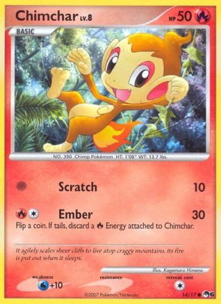 Chimchar (14/17) [POP Series 6] - Trinity Hobby
