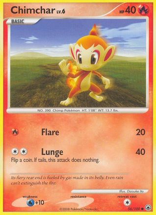 Chimchar (56/100) [Diamond & Pearl: Majestic Dawn] - Trinity Hobby
