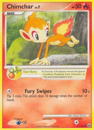 Chimchar (57/100) [Diamond & Pearl: Majestic Dawn] - Trinity Hobby