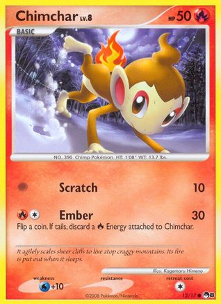 Chimchar (12/17) [POP Series 8] - Trinity Hobby