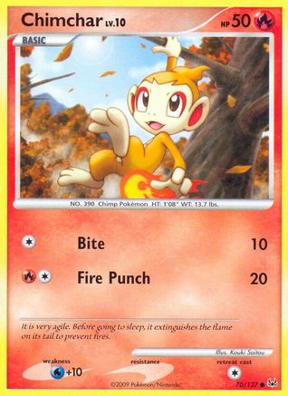 Chimchar (70/127) [Platinum: Base Set] - Trinity Hobby