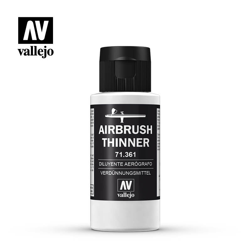 VALLEJO: AUXILIARY AIRBRUSH THINNER 60ML - Trinity Hobby