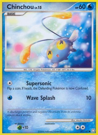Chinchou (87/146) [Diamond & Pearl: Legends Awakened] - Trinity Hobby