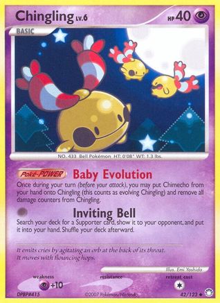 Chingling (42/123) [Diamond & Pearl: Mysterious Treasures] - Trinity Hobby