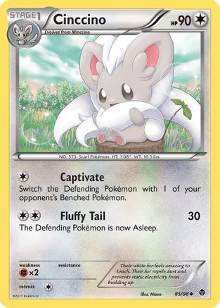 Cinccino (85/98) [Black & White: Emerging Powers] - Trinity Hobby