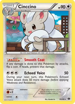 Cinccino (85/99) [Black & White: Next Destinies] - Trinity Hobby