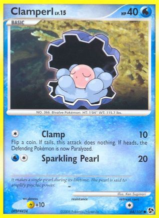 Clamperl (64/106) [Diamond & Pearl: Great Encounters] - Trinity Hobby