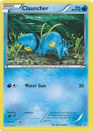 Clauncher (15/39) [XY: Kalos Starter Set] - Trinity Hobby