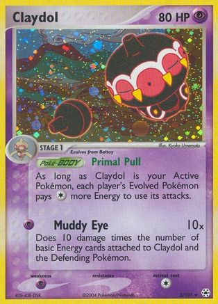 Claydol (2/101) [EX: Hidden Legends] - Trinity Hobby