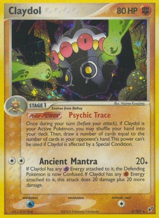 Claydol (5/107) (Stamped) [EX: Deoxys] - Trinity Hobby