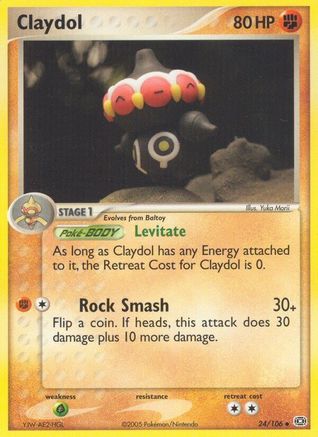 Claydol (24/106) [EX: Emerald] - Trinity Hobby