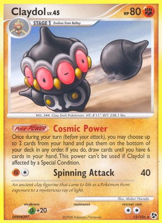 Claydol (15/106) [Diamond & Pearl: Great Encounters] - Trinity Hobby