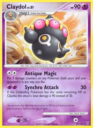 Claydol (22/147) [Platinum: Supreme Victors] - Trinity Hobby