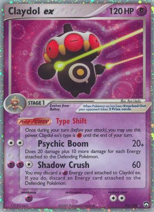 Claydol ex (93/108) [EX: Power Keepers] - Trinity Hobby