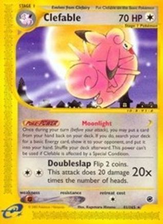 Clefable (41/165) [Expedition: Base Set] - Trinity Hobby